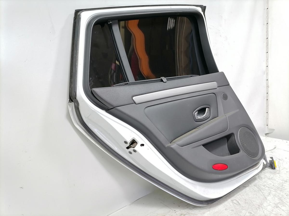 Renault Laguna 3 original T&uuml;r hinten links OV369 Blanc Glacier Kombi Rohbau BJ13